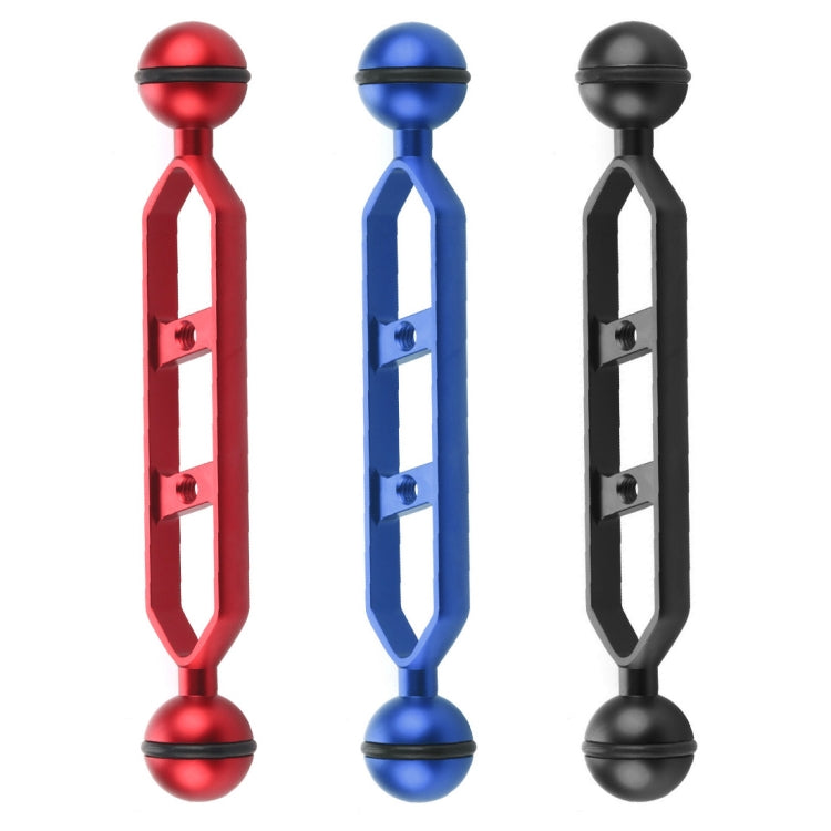 PULUZ 7.0 inch 17.7cm Aluminum Alloy Dual Balls Arm, Ball Diameter: 25mm