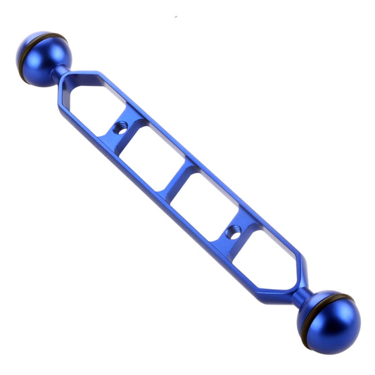 PULUZ 9.0 inch 22.8cm Aluminum Alloy Dual Balls Arm, Ball Diameter: 25mm