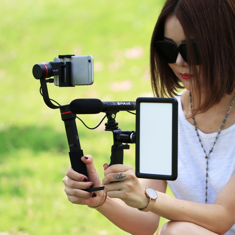 PULUZ Professional Interview Condenser Video Shotgun Microphone with 3.5mm Audio Cable for DSLR & DV Camcorder