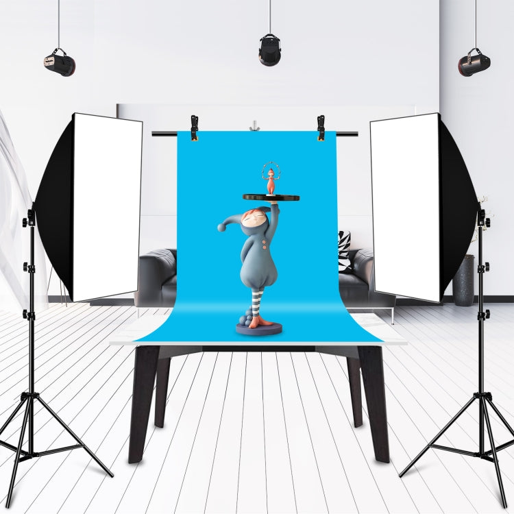 67cm T-Shape Photo Studio Background Support Stand Backdrop Crossbar Bracket with Clips, No Backdrop
