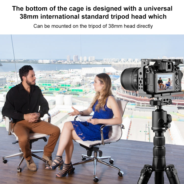 PULUZ Video Camera Cage Filmmaking Rig for Nikon Z6 / Z7