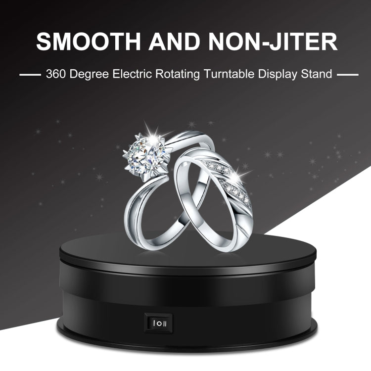 PULUZ 15cm Adjusting Speed Rotating Turntable Display Stand, Load: 3kg