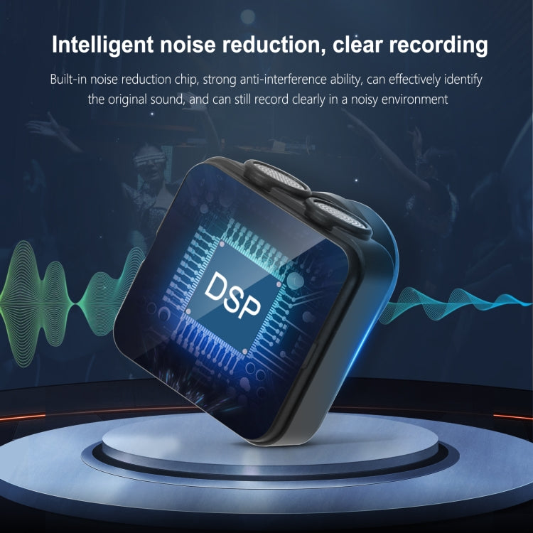 PULUZ Magnetic Lavalier Wireless Microphone with Charging Case Box, 8 Pin RX Receiver and 2 TX Microphones