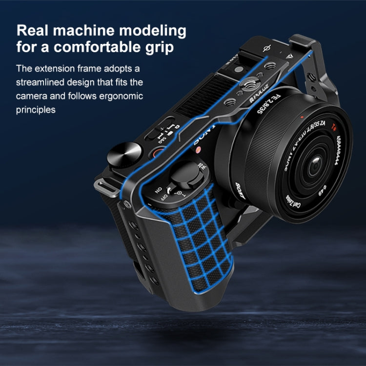 For Sony ZV-E10 II PULUZ Metal Camera Cage Stabilizer Rig