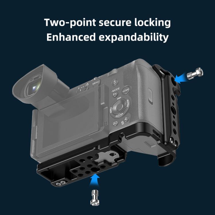 For Sony Sony Cinema Line FX2 / ILME-FX2B PULUZ Metal Camera Cage Stabilizer Rig