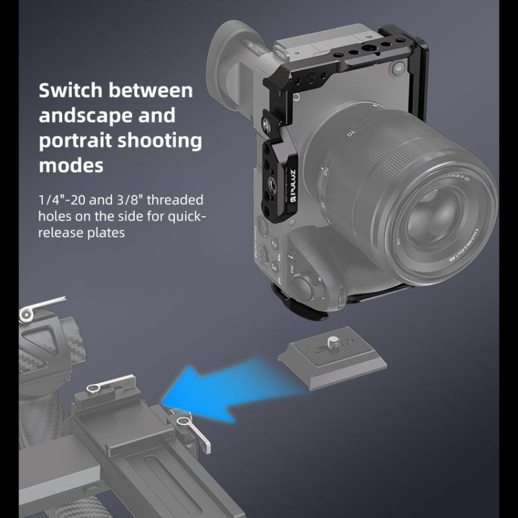 For Sony Sony Cinema Line FX2 / ILME-FX2B PULUZ Metal Camera Cage Stabilizer Rig