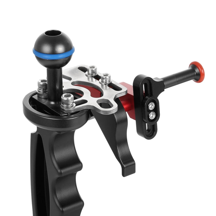 PULUZ Shutter Release Trigger Extension Adapter Lever Mount for Underwater Arm System