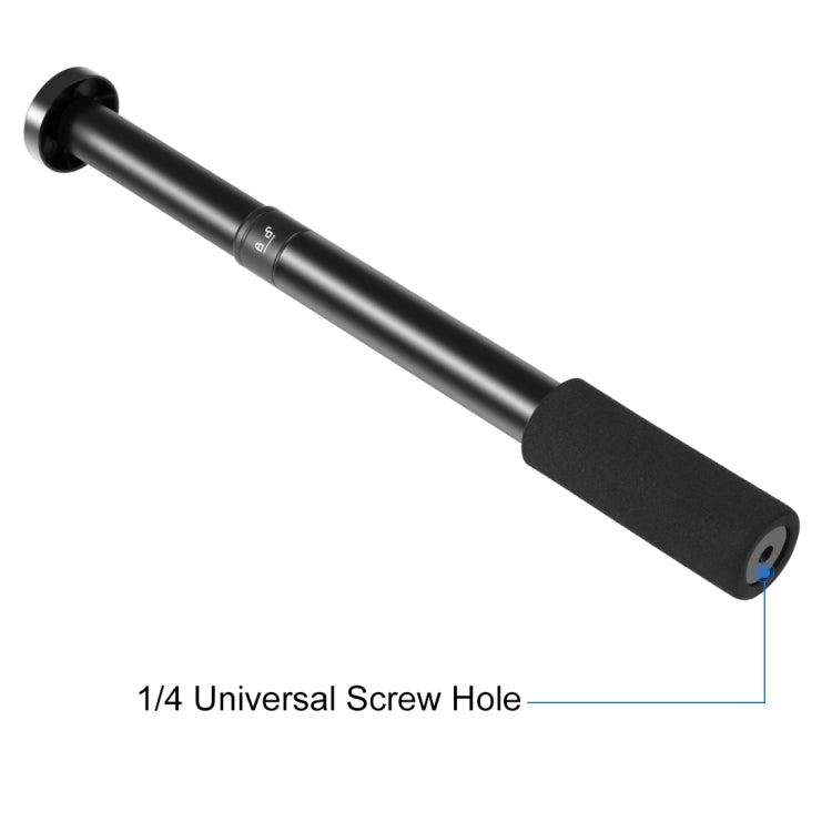 PULUZ  Handheld Adjustable Aluminum Alloy Tripod Mount Monopod Extension Central Shaft Rod