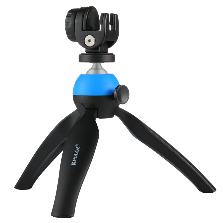 PULUZ Pocket Mini Tripod Mount with 360 Degree Ball Head & Phone Clamp for Smartphones