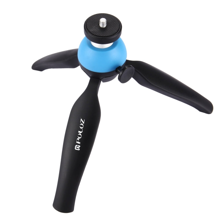 PULUZ Pocket Mini Tripod Mount with 360 Degree Ball Head & Phone Clamp for Smartphones
