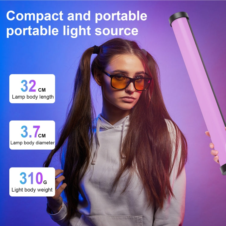 PULUZ 135 LEDs Photo Handheld Stick Light Full Color RGB Fill Light