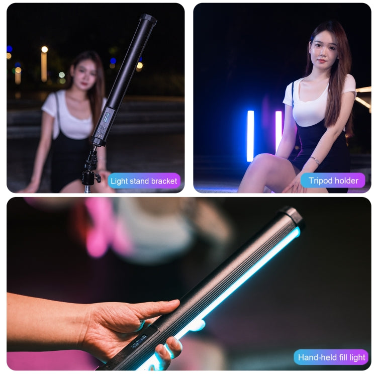 PULUZ 135 LEDs Photo Handheld Stick Light Full Color RGB Fill Light