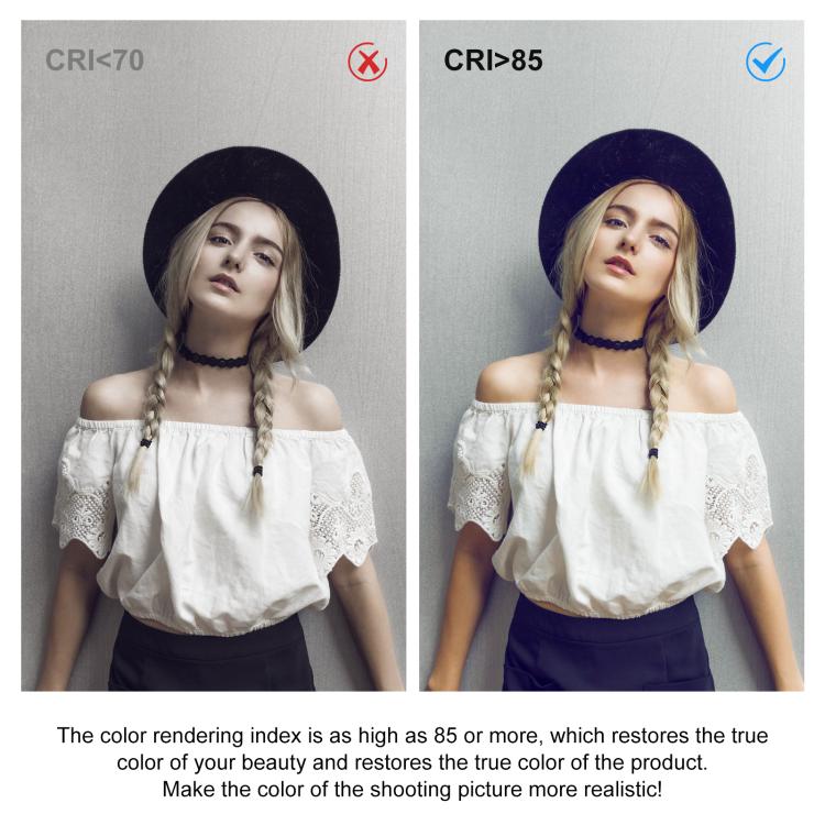 PULUZ 100 LED 5W Video Splicing Fill Light for Camera / Video Camcorder