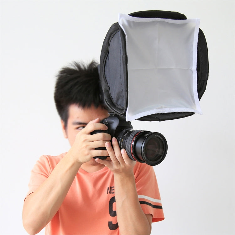 PULUZ Foldable Soft Flash Light Diffuser Softbox Cover, Size: 23cm x 23cm