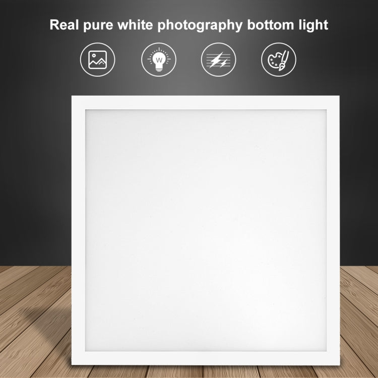 PULUZ 1000LM LED Acrylic No Polar Dimming Shadowless Light Pad with Switch for 40cm Photo Studio Box