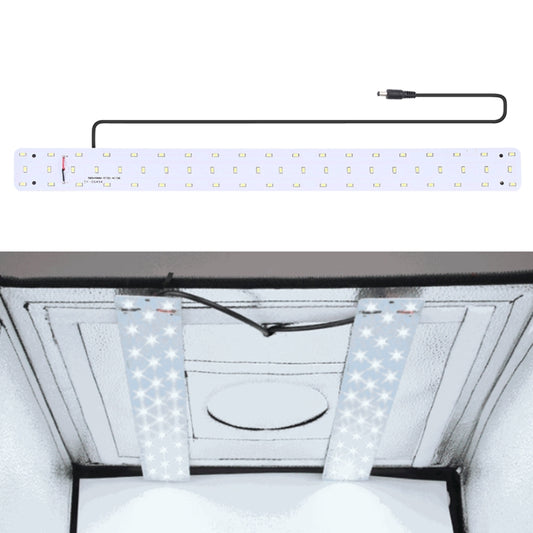 PULUZ 30W 1690LM 60 LEDs SMD 5730 5500K Aluminum Base Light Panel for 60cm Studio Tent