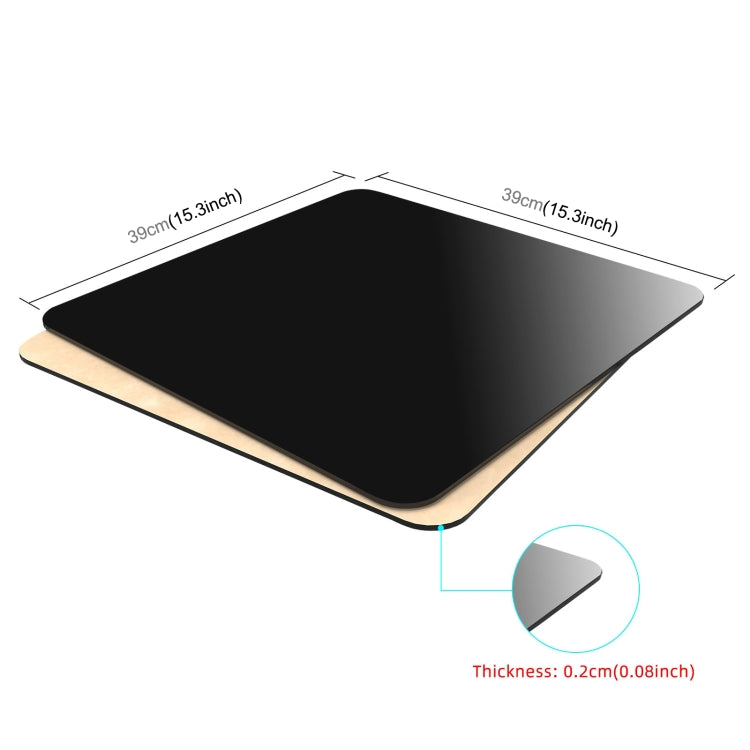 PULUZ 39cm Photography Acrylic Reflective Display Table Background Board