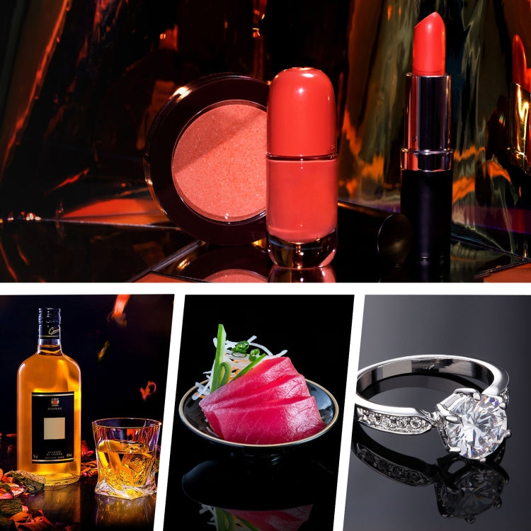 PULUZ 39cm Photography Acrylic Reflective Display Table Background Board