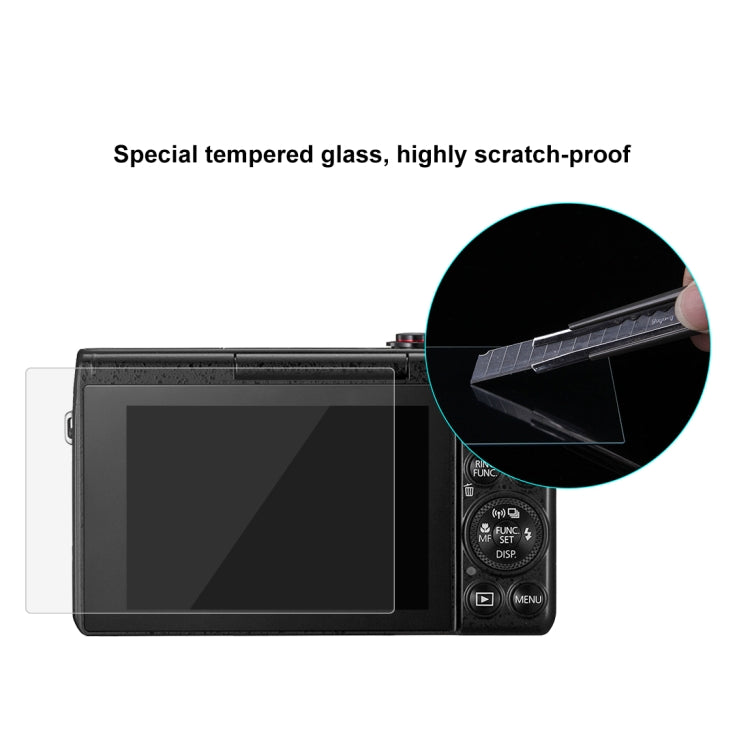 PULUZ 2.5D 9H Tempered Glass Film for Canon G7X, Compatible with Canon G3X / G9X / G5X / G7XII / G9XII / G1X Mark III / M6 / M100 / M50 / EOS RP / M6 Mark II