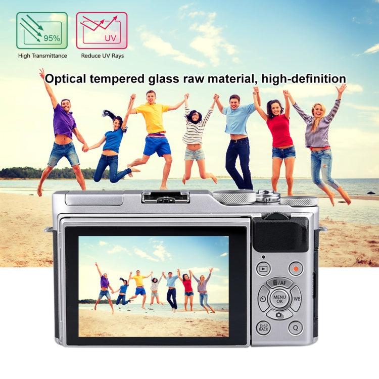 PULUZ 2.5D 9H Tempered Glass Film for Fujifilm X-A3, Compatible with Fujifilm X-T1 / X-T2 / X-A5 / X-A10 / X-A20