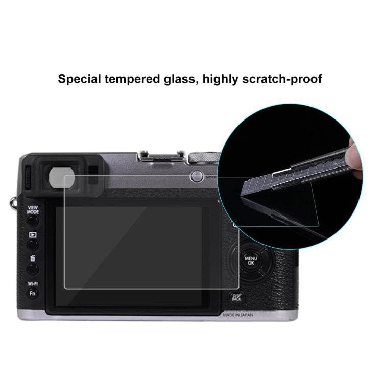 PULUZ 2.5D 9H Tempered Glass Film for Fujifilm X100T, Compatible with Fujifilm XE2 / XE2S / X100F