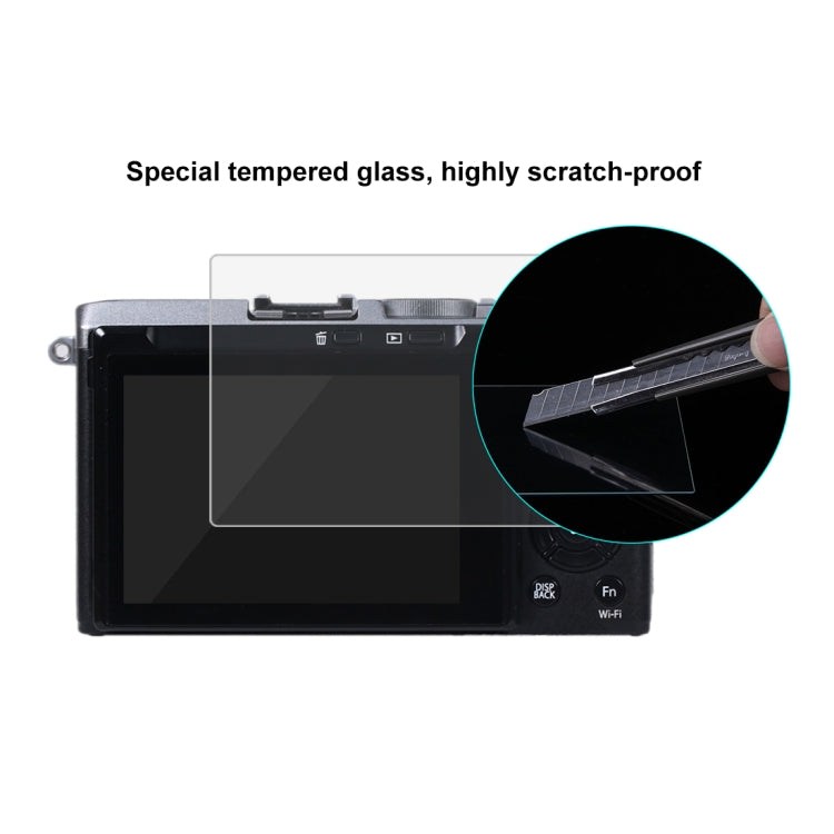 PULUZ 2.5D 9H Tempered Glass Film for Fujifilm X-70, Compatible with Fujifilm X-70, Leica M10