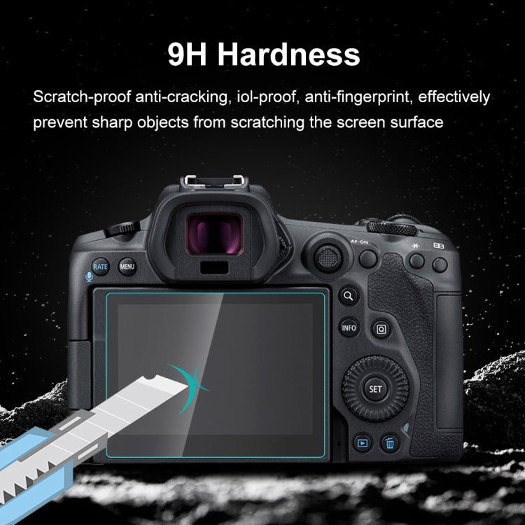 PULUZ 2.5D 9H Tempered Glass Film for Canon EOS R5 / EOS R5C