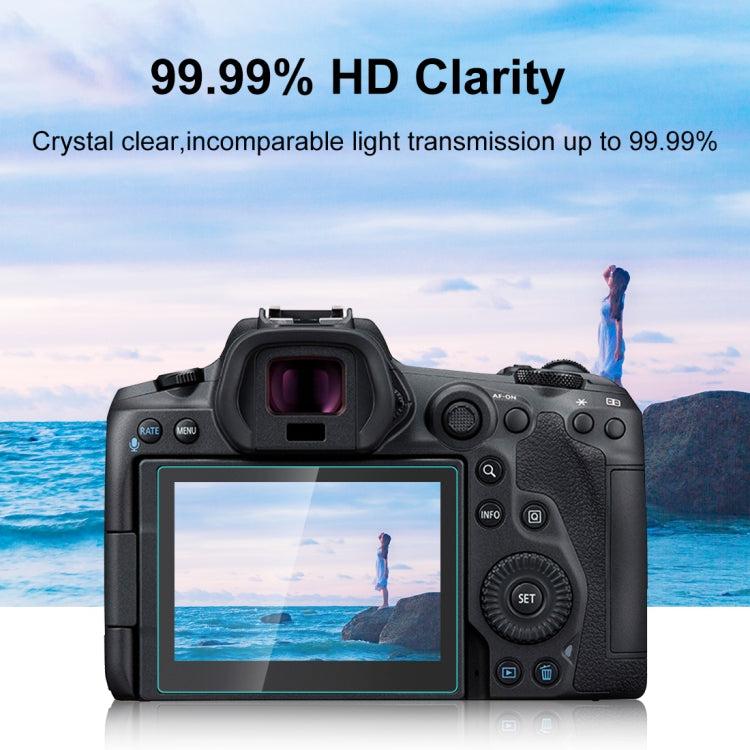 PULUZ 2.5D 9H Tempered Glass Film for Canon EOS R5 / EOS R5C