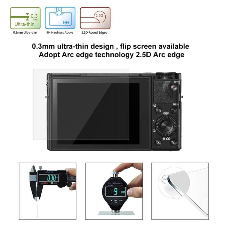 PULUZ 2.5D 9H Tempered Glass Film for Sony  Alpha 9 III