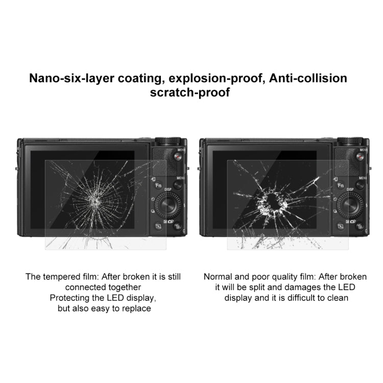 PULUZ 2.5D 9H Tempered Glass Film for Sony  Alpha 9 III