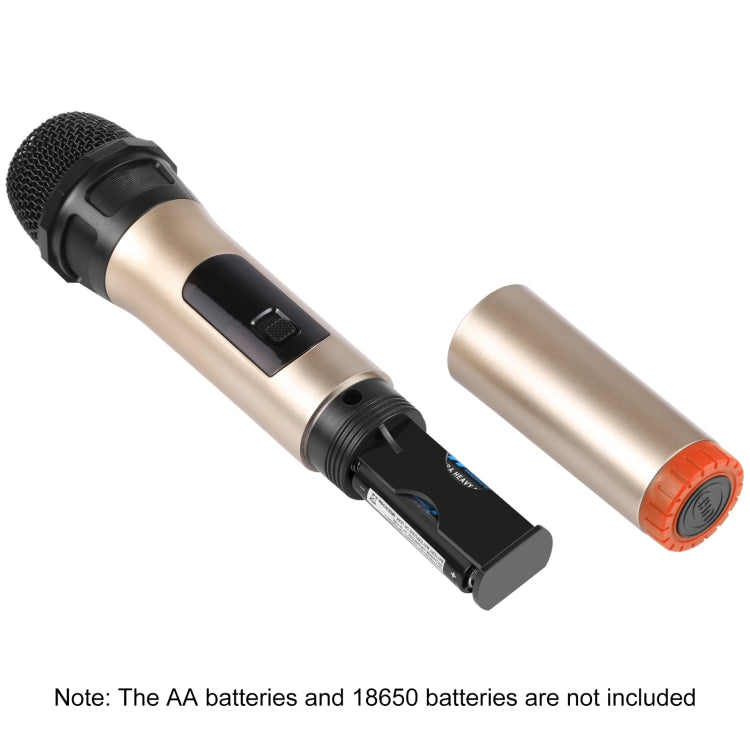 PULUZ UHF Wireless Dynamic Microphone with LED Display