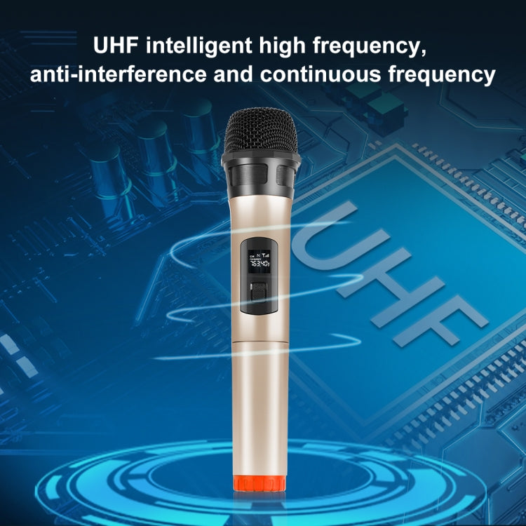 PULUZ UHF Wireless Dynamic Microphone with LED Display