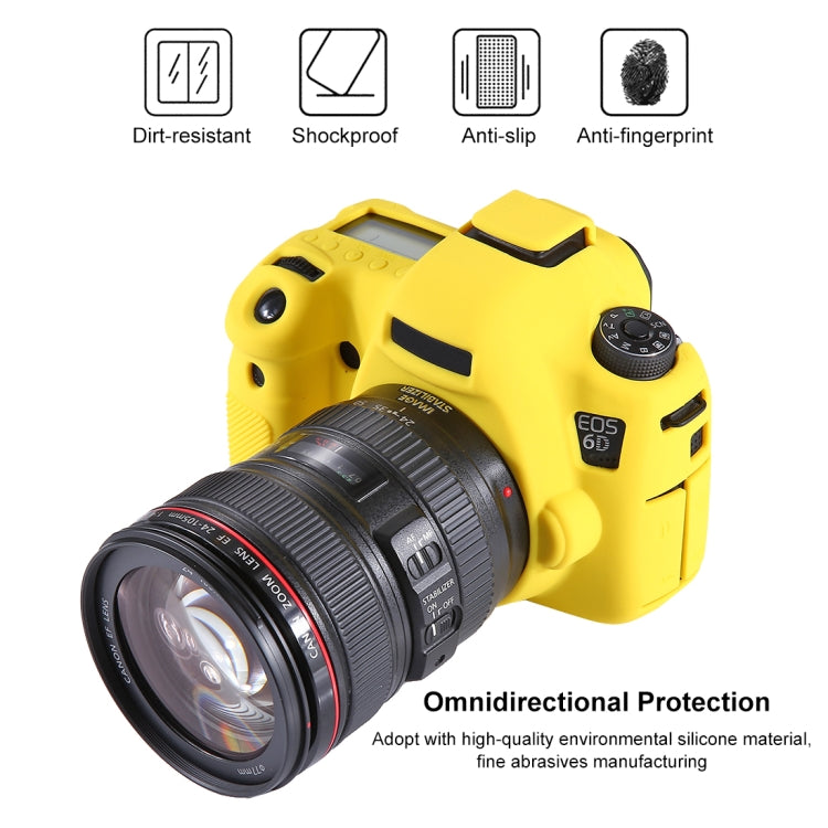 PULUZ Soft Silicone Protective Case for Canon EOS 6D