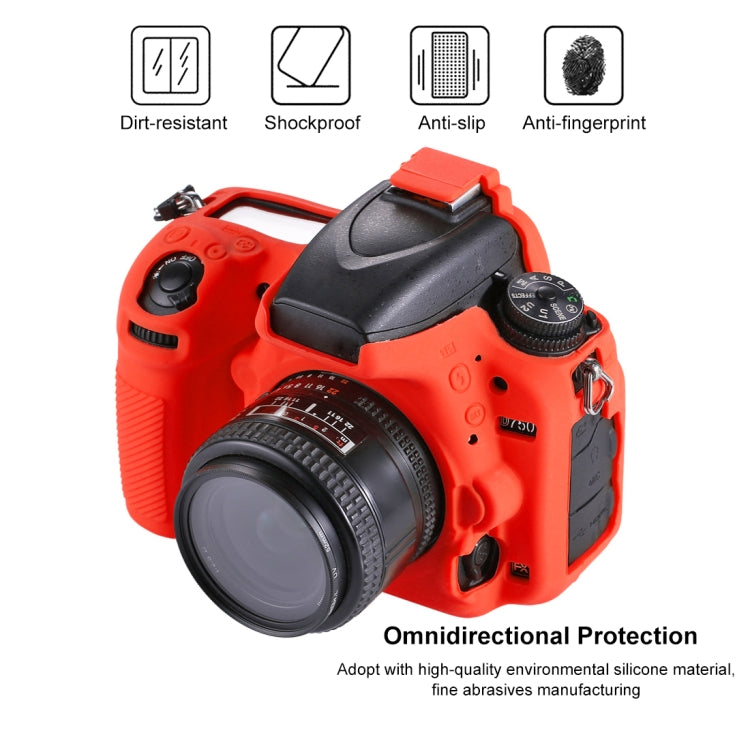 PULUZ Soft Silicone Protective Case for Nikon D750