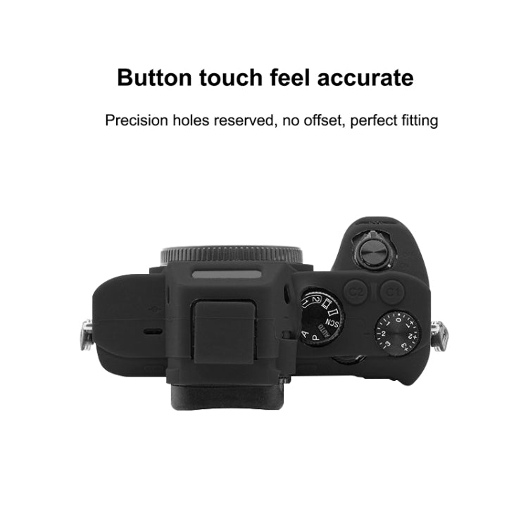 PULUZ Soft Silicone Protective Case for Sony ILCE-7MII / 7SMII / 7RMII