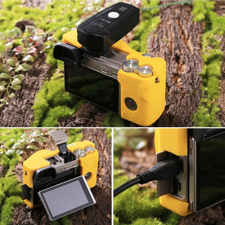 PULUZ Soft Silicone Protective Case for Sony ILCE-6000 / A6000