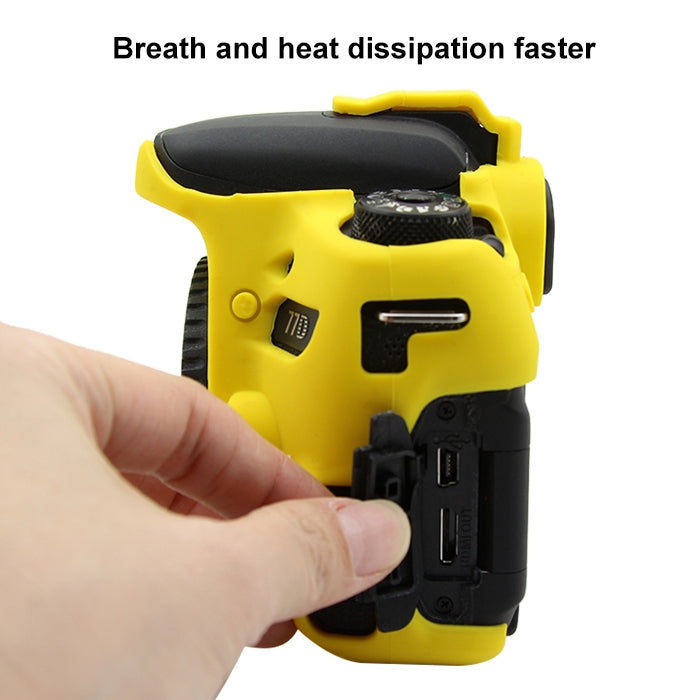 PULUZ Soft Silicone Protective Case for Canon EOS 77D