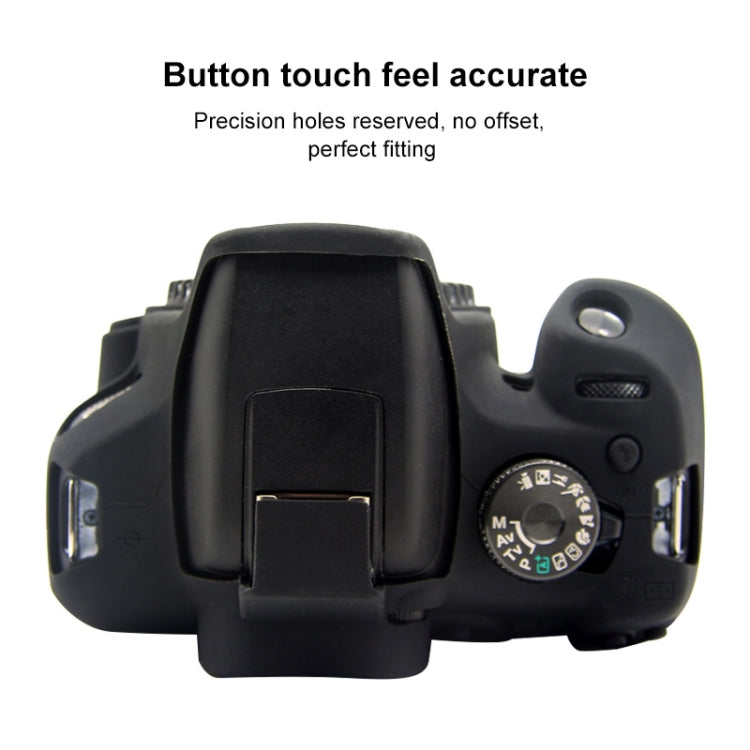 PULUZ Soft Silicone Protective Case for Canon EOS 1300D / 1500D