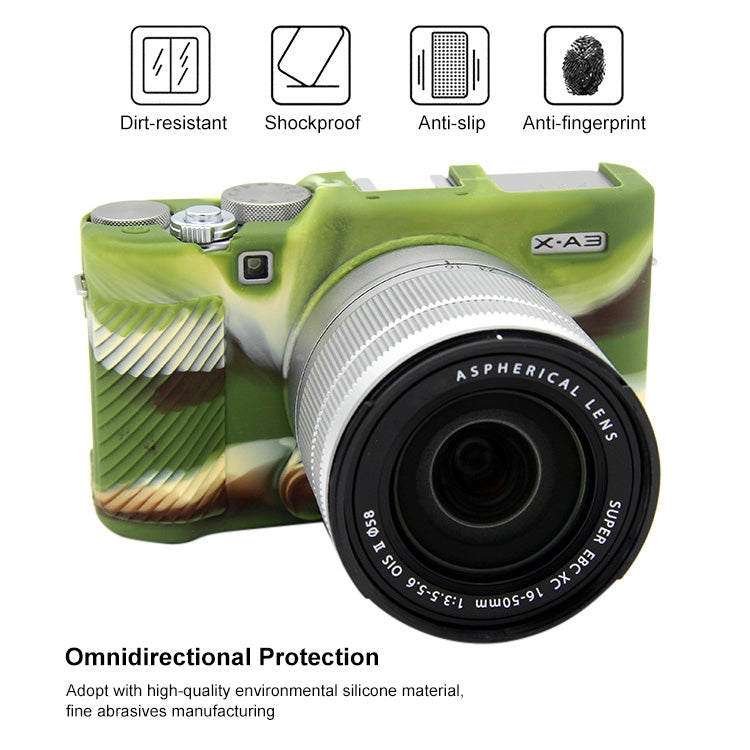 PULUZ Soft Silicone Protective Case for FUJIFILM X-A3 / X-A10