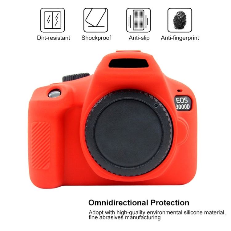PULUZ Soft Silicone Protective Case for Canon EOS 3000D / 4000D