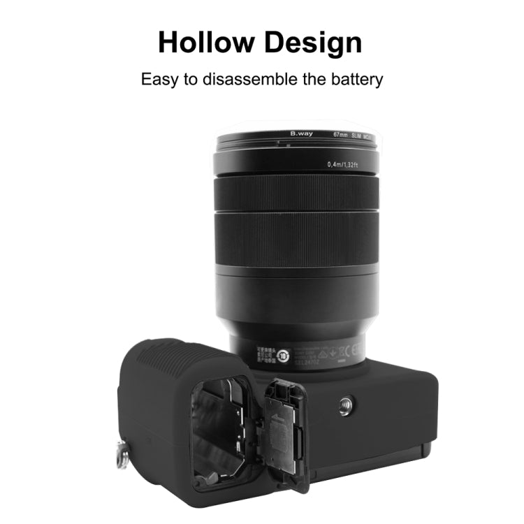 PULUZ Soft Silicone Protective Case for Sony A7C / ILCE-7C