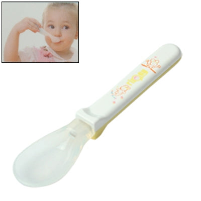Lovely Silicone Gel Spoon for Baby (Random Delivery)