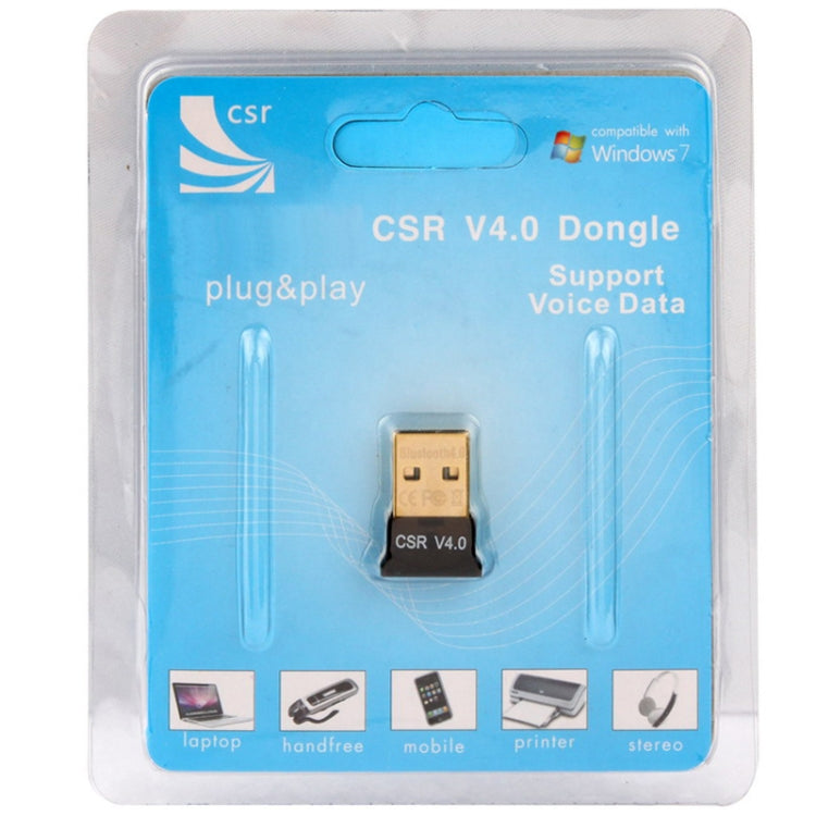 Micro Bluetooth 4.0 + EDR USB Adapter(V4.0), Transmission Distance: 30m