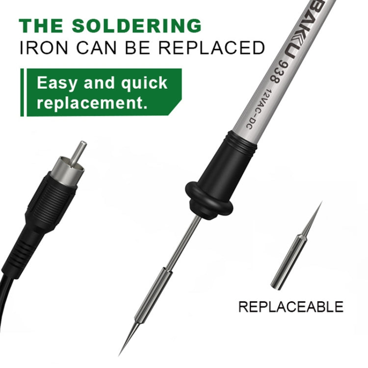 BAKU BK-938 Powerful Mini Anti-static Soldering Station Welder Machine, EU Plug