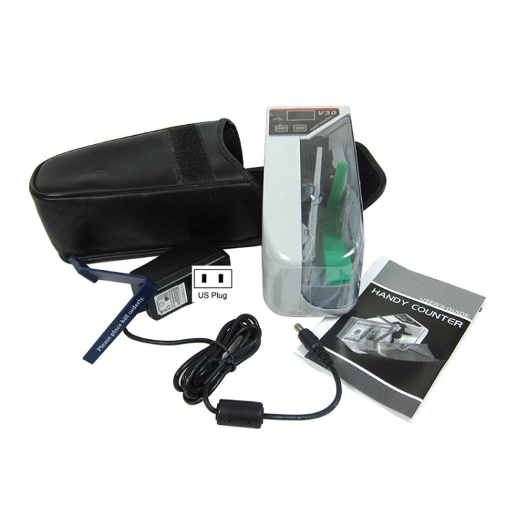 V30 Mini Portable Multi Paper Currency Counting Money Counter, US Plug