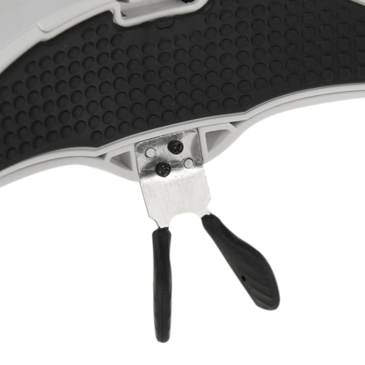 5 Lens 1.0X-3.5X Loupe Glasses Bracket Headband Magnifier with 2 LED Lights Eye Magnification Goggles Magnifying Tool