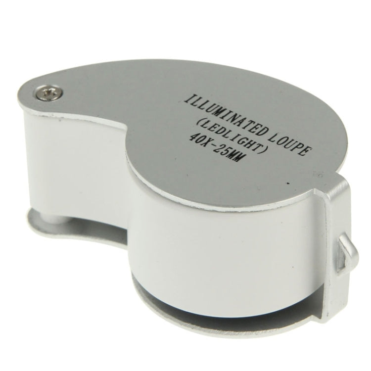 40X-25MM LED Illuminated Loupe / Jewelry Magnifier