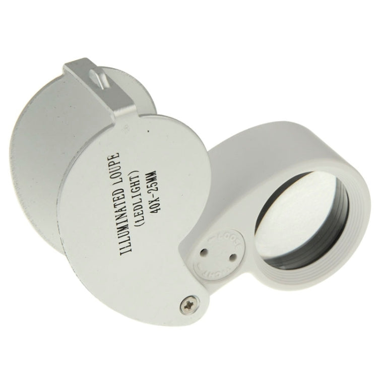 40X-25MM LED Illuminated Loupe / Jewelry Magnifier