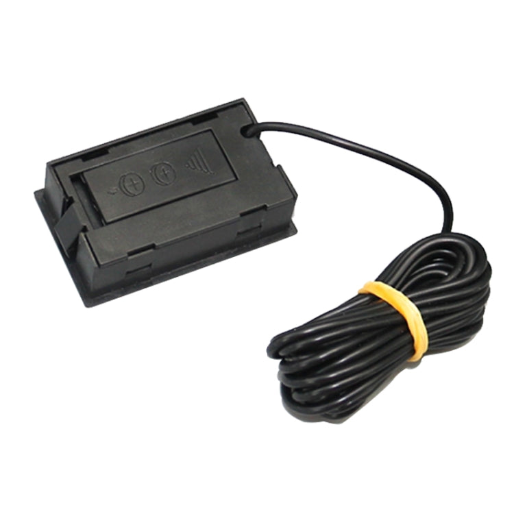 Mini LCD Digital Thermometer for Fridge Freezer, Insert Size 46mm x 26.6mm, Cable Length 1m