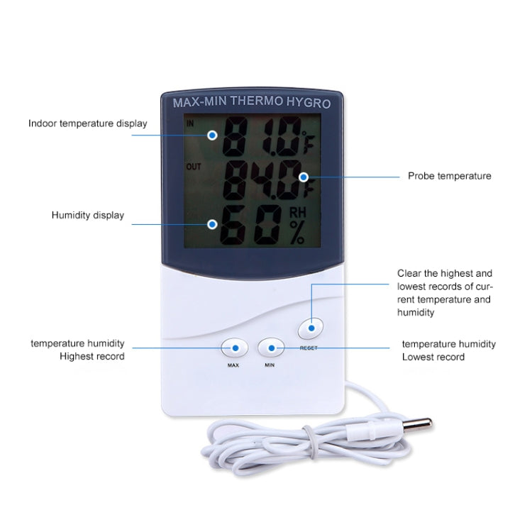 Indoor Thermometer with Hygrometer